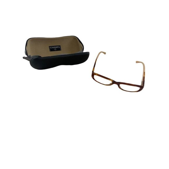 Rare Authentic Chanel Glasses With Case 3119-H C.945 50MM Glass Frames - Picture 1 of 9